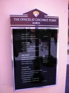 The Offices at Coconut Point Backlit Directories