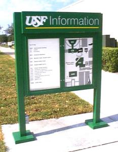 800E Pedestal Sign