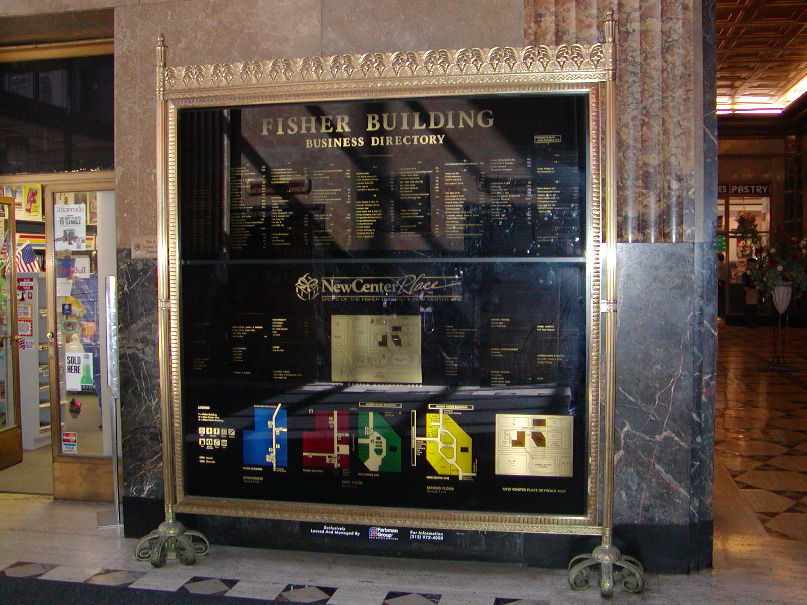 Fisher Building Directory